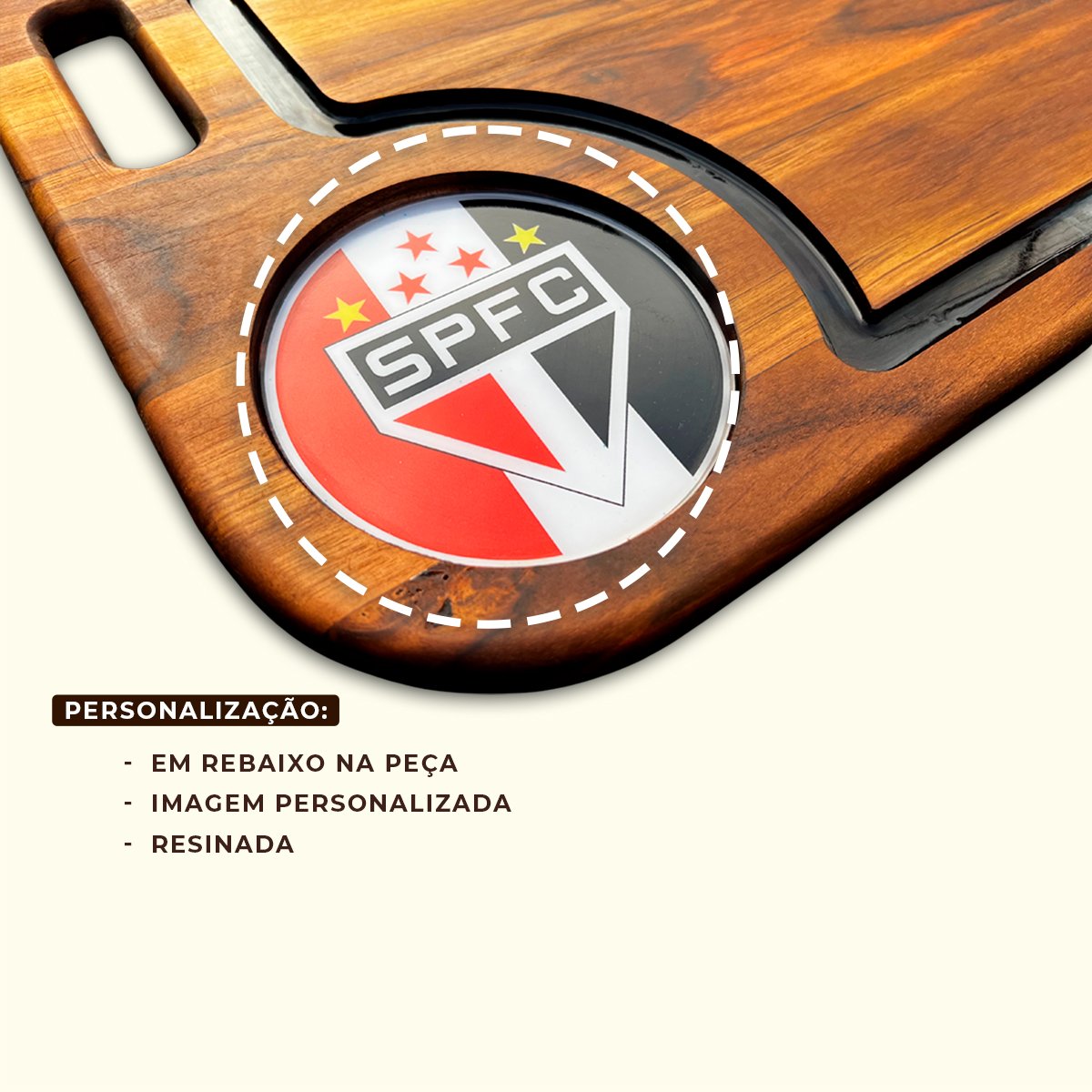 Tabua De Carne Churrasco Personalizada São Paulo Resinada São Paulo - Imagem 5