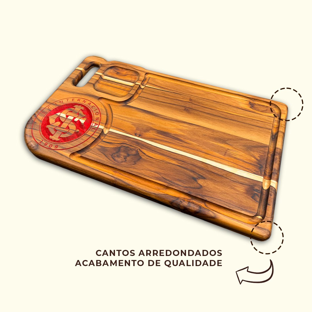 Tabua De Carne Churrasco Personalizada Do Internacional - Imagem 7