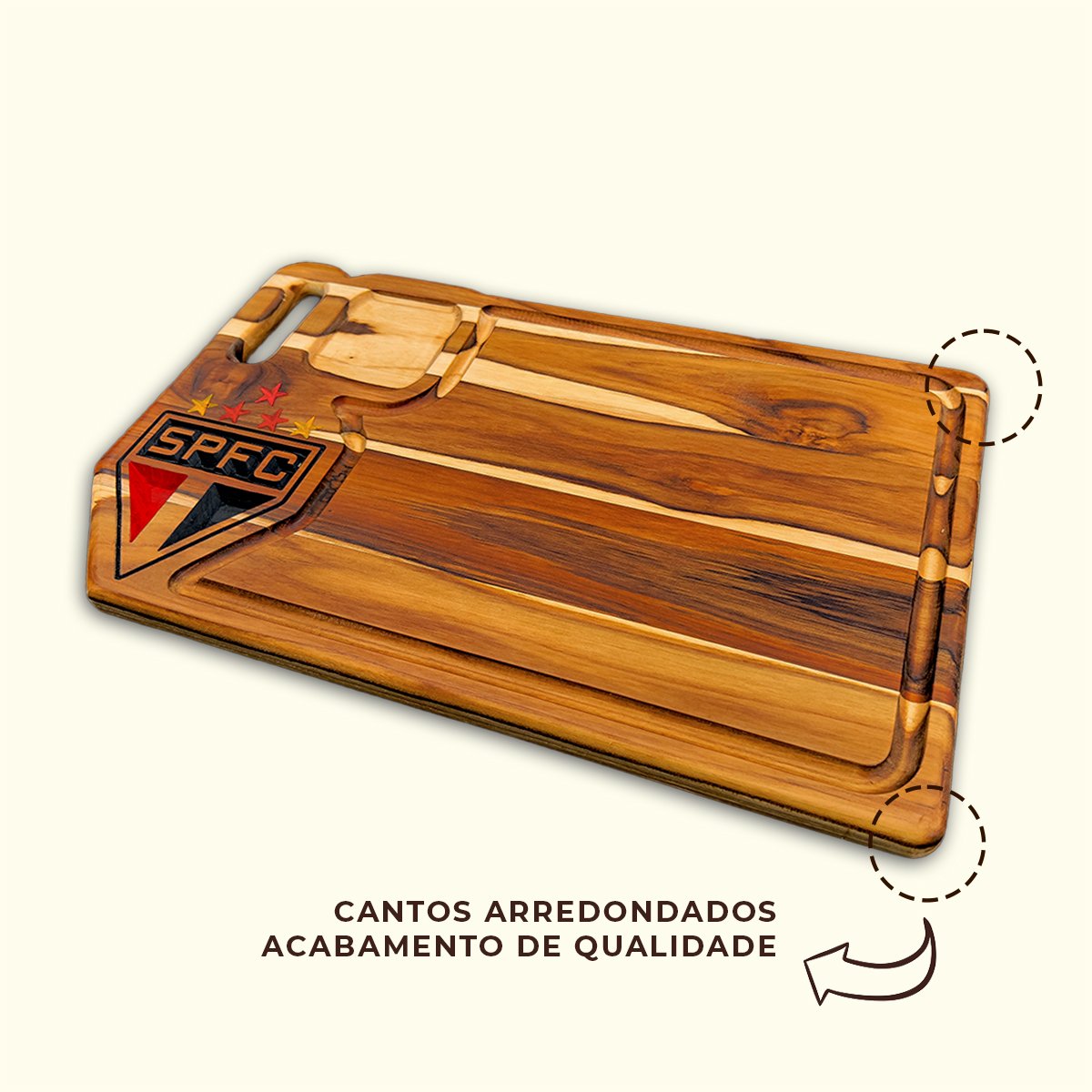 Tabua De Carne Churrasco Personalizada Do São Paulo - Imagem 8