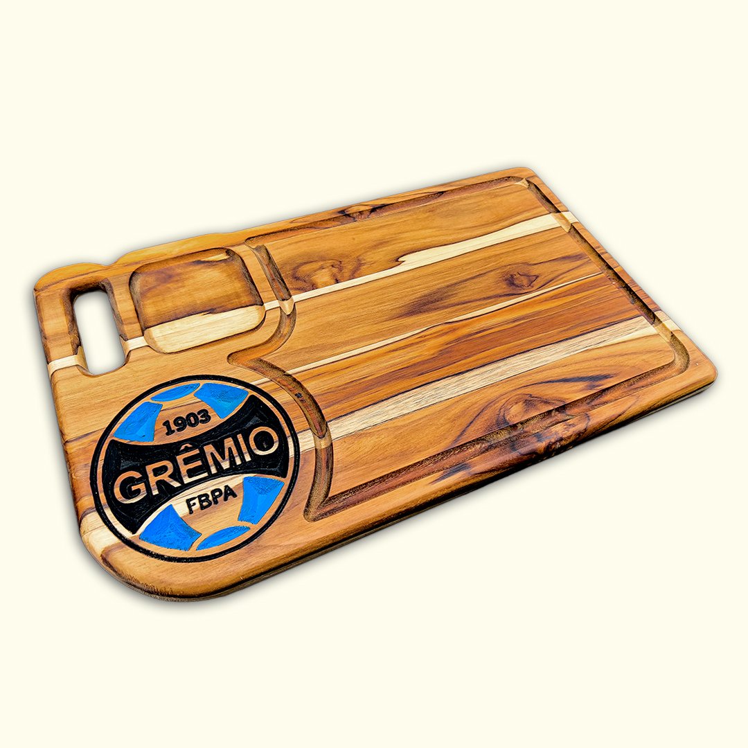 Tabua De Carne Personalizada De Churrasco Grêmio