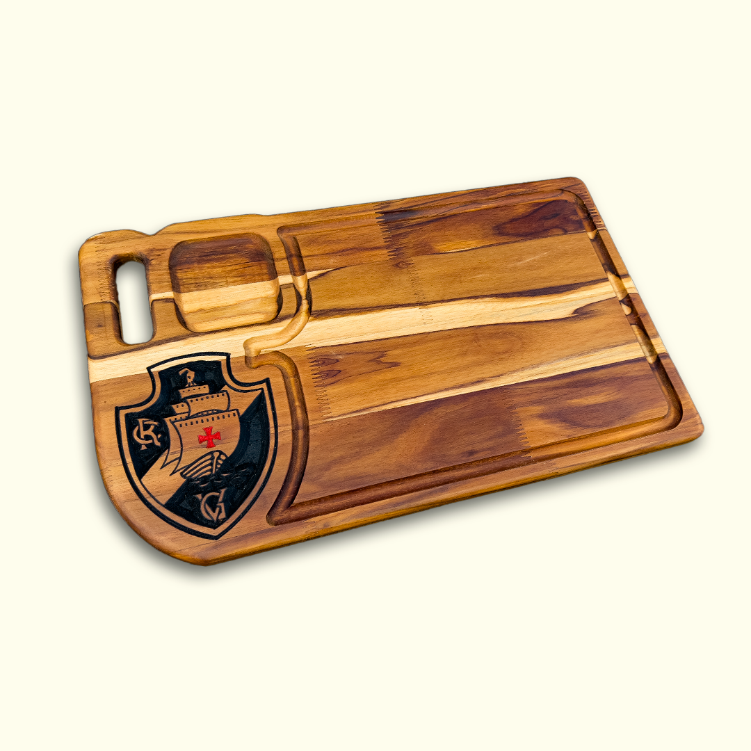 Tabua De Carne Churrasco Personalizada Do Vasco