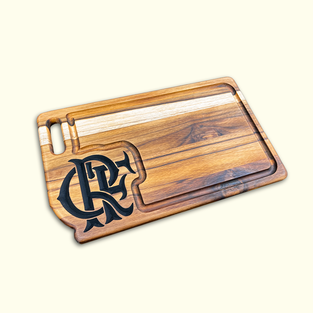 Tabua Carne Churrasco Personalizada Flamengo