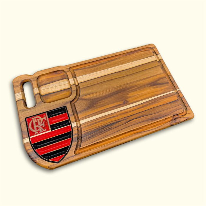 Tabua De Carne Personalizada Churrasco Brasão Flamengo