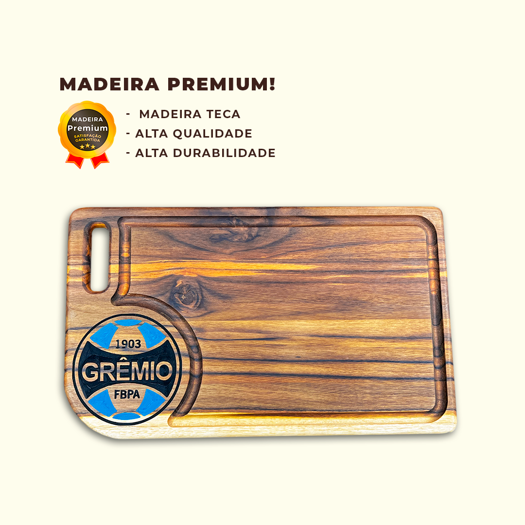 Tabua Carne Churrasco Personalizada Gremio - Imagem 4