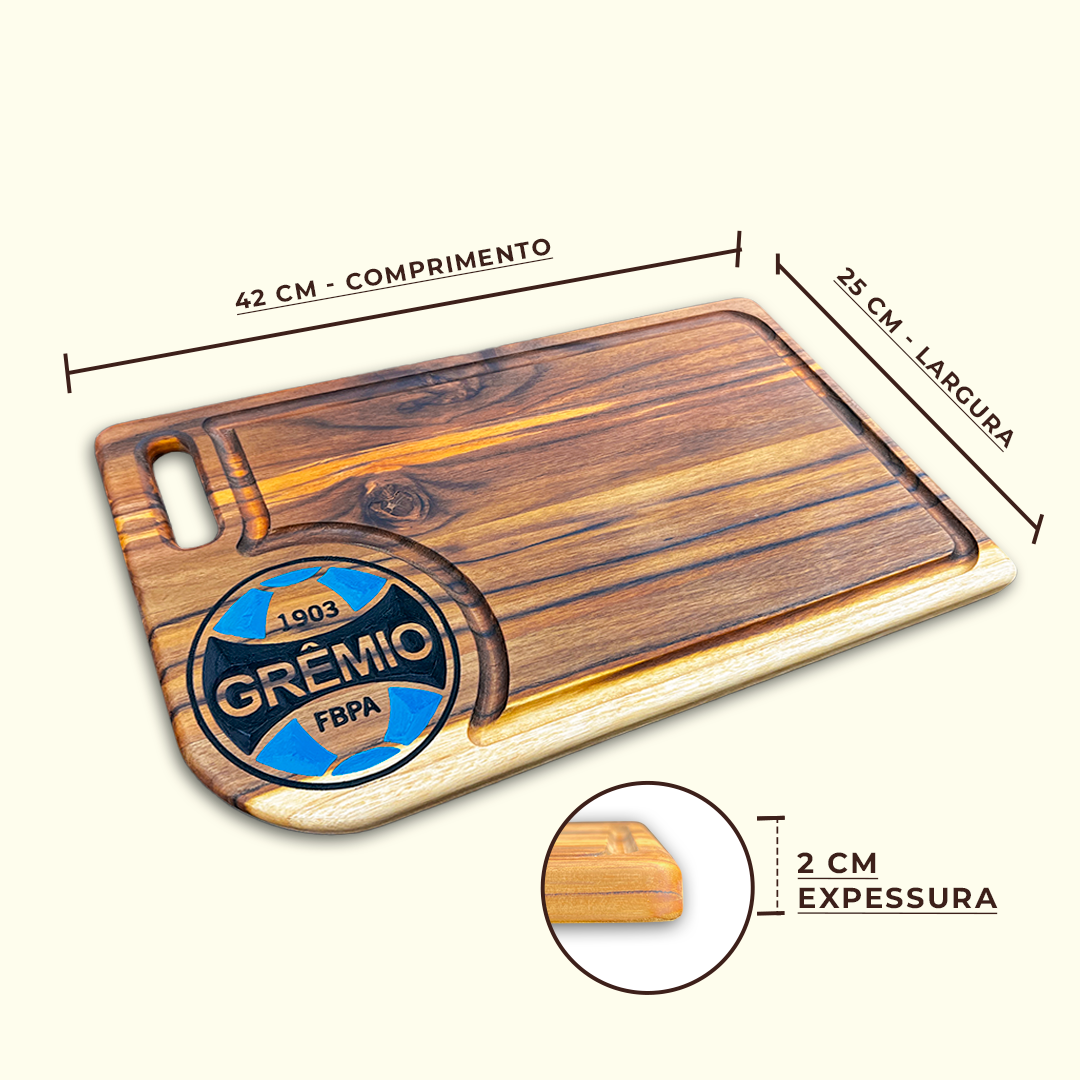 Tabua Carne Churrasco Personalizada Gremio - Imagem 5