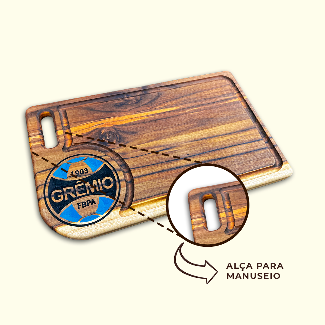 Tabua Carne Churrasco Personalizada Gremio - Imagem 7