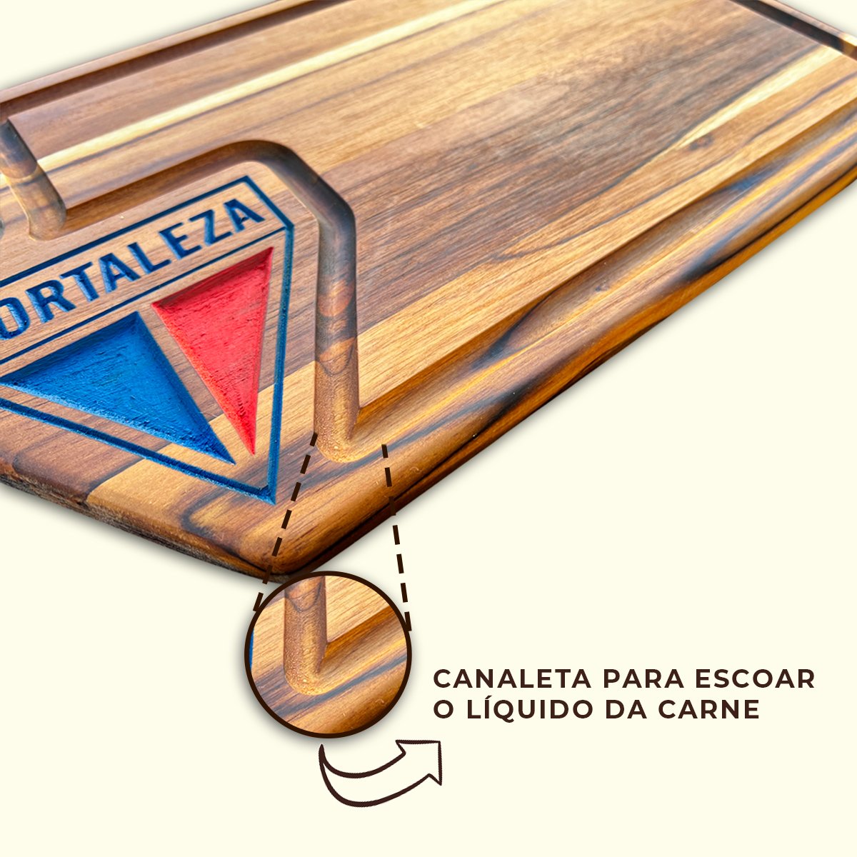 Tabua De Carne Churrasco Personalizada Do Fortaleza - Imagem 8