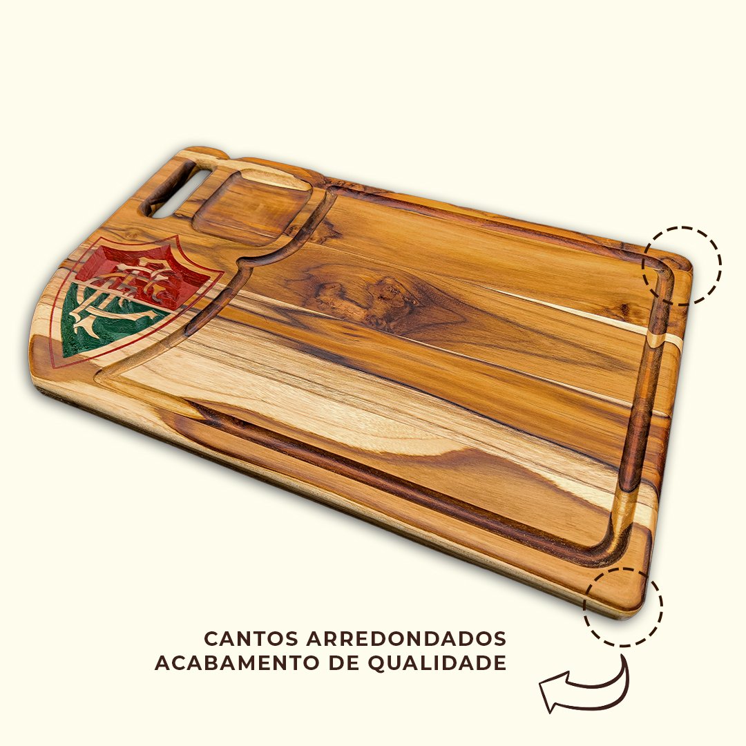 Tabua De Carne Churrasco Personalizada Do Fluminense - Imagem 7