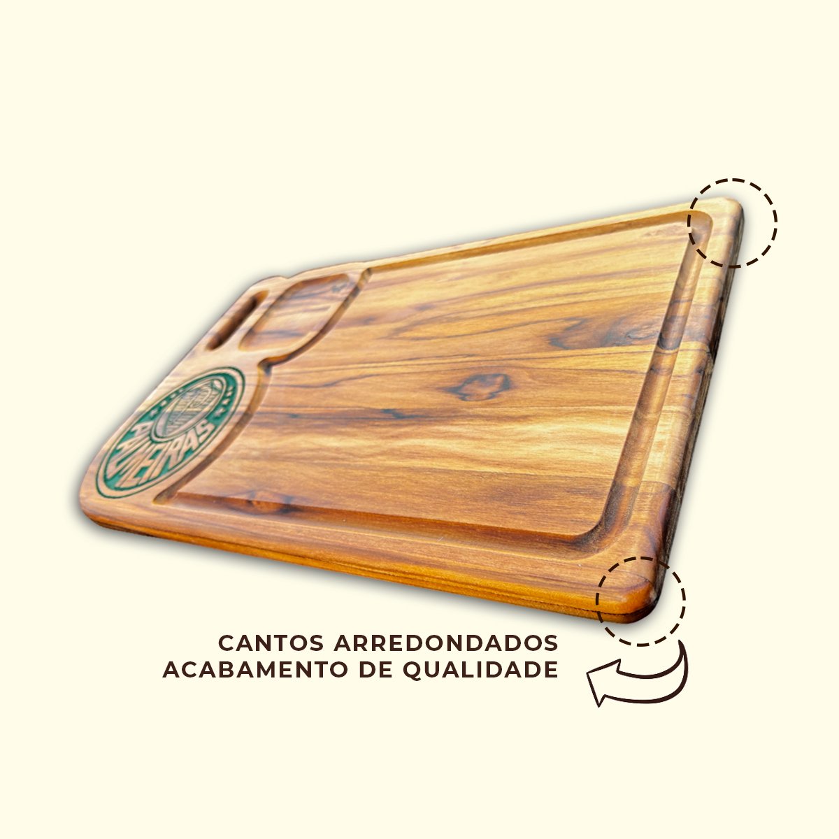 Tabua De Carne Churrasco Personalizada Do Palmeiras - Imagem 8