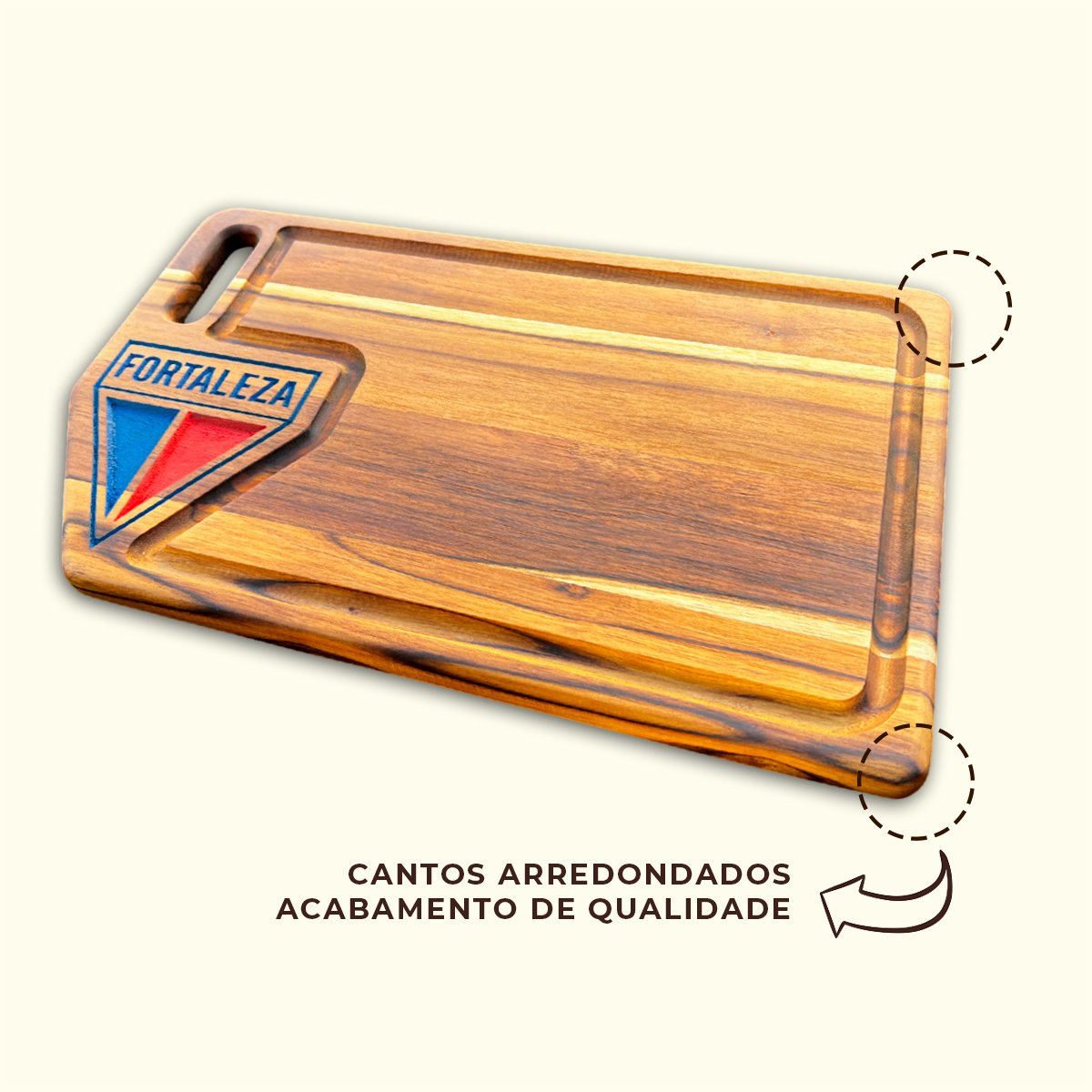 Tabua De Carne Churrasco Personalizada Do Fortaleza - Imagem 9