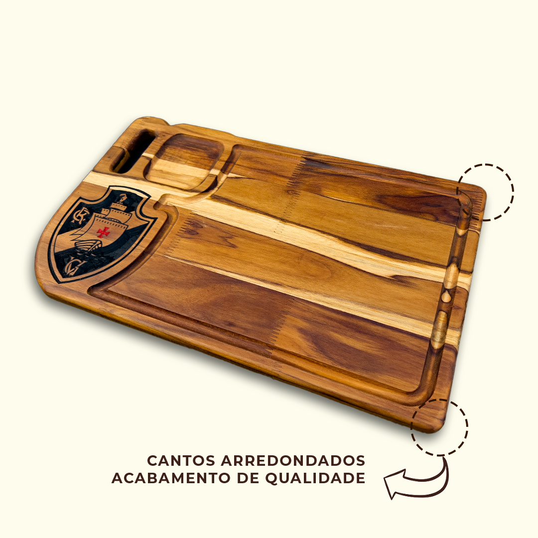 Tabua De Carne Churrasco Personalizada Do Vasco - Imagem 7