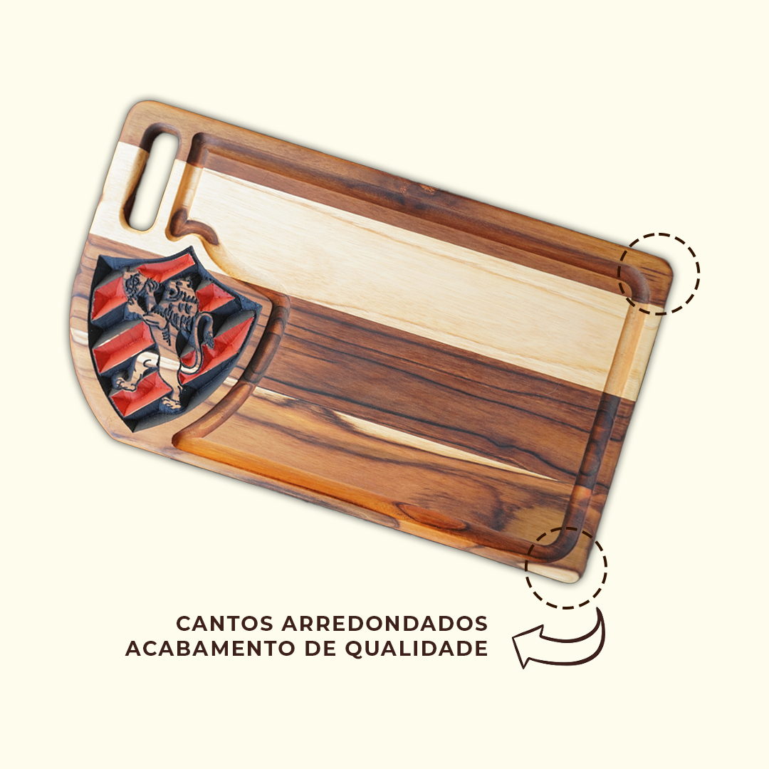 Tabua De Carne Churrasco Personalizada Sport Recife - Imagem 8