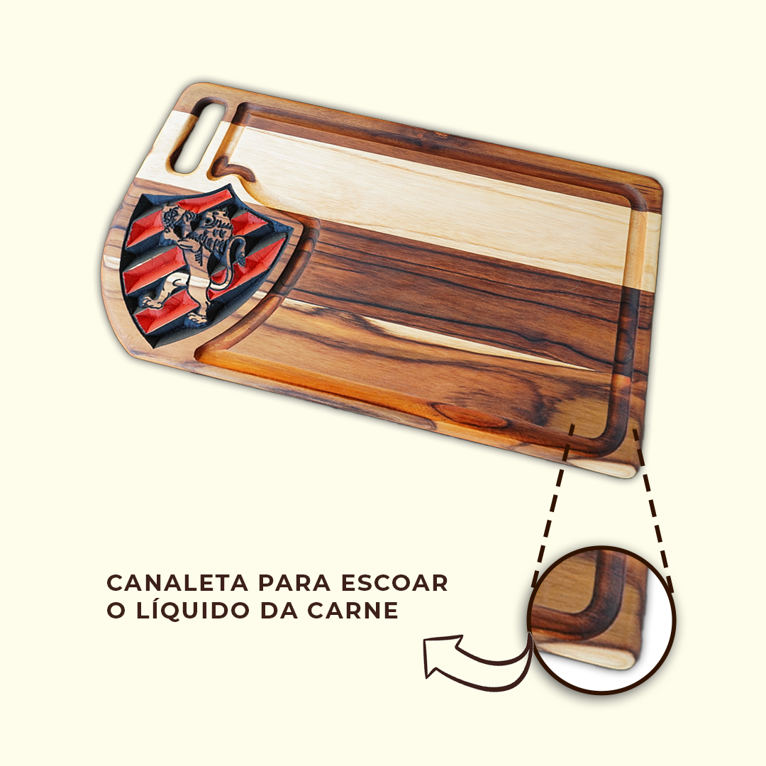 Tabua De Carne Churrasco Personalizada Sport Recife - Imagem 9